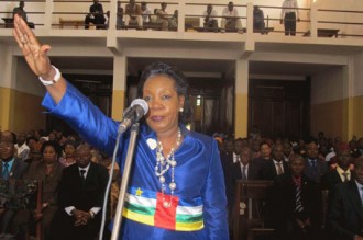 Centrafrique : OK de l'UE,  Samba-Panza élue président !